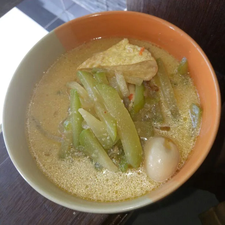Lontong Sayur Labu Siam #JagoMasakMinggu3
