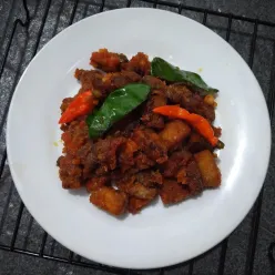 Balado Oncom Daging Sapi #JagoMasakMinggu3