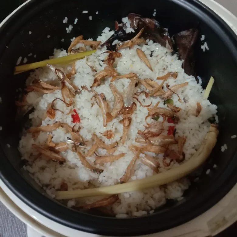 Step 5 Nasi Liwet Magic Com