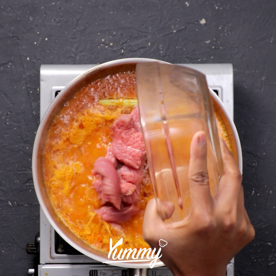 Step 4 Daging Bumbu Merah