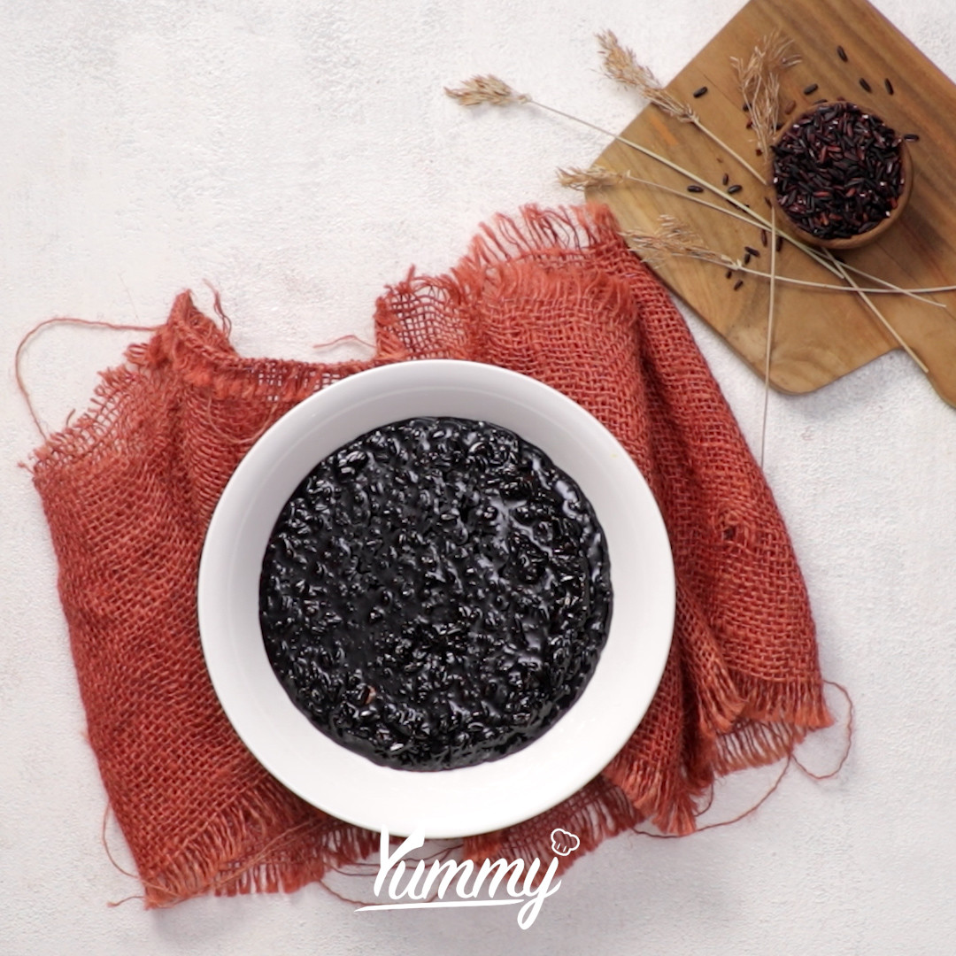 Step 4 Bubur Ketan Hitam