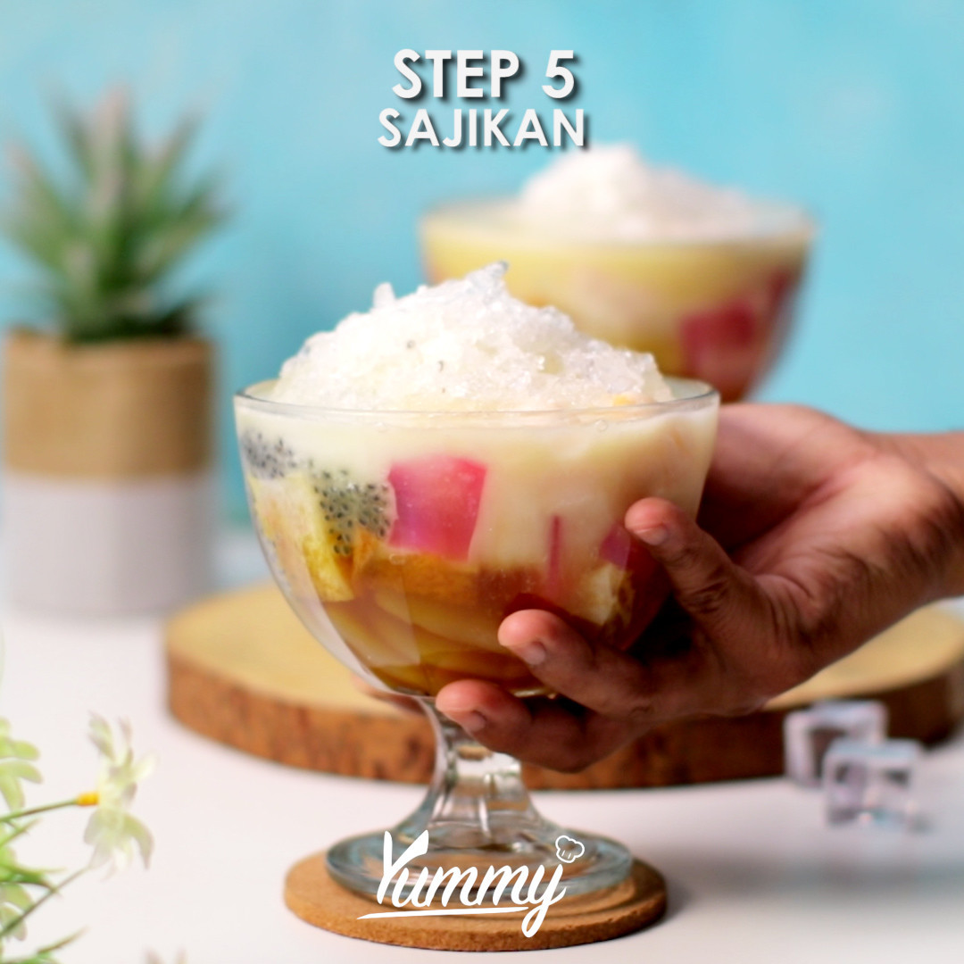 Step 5 Wedang Roti Kolang-Kaling