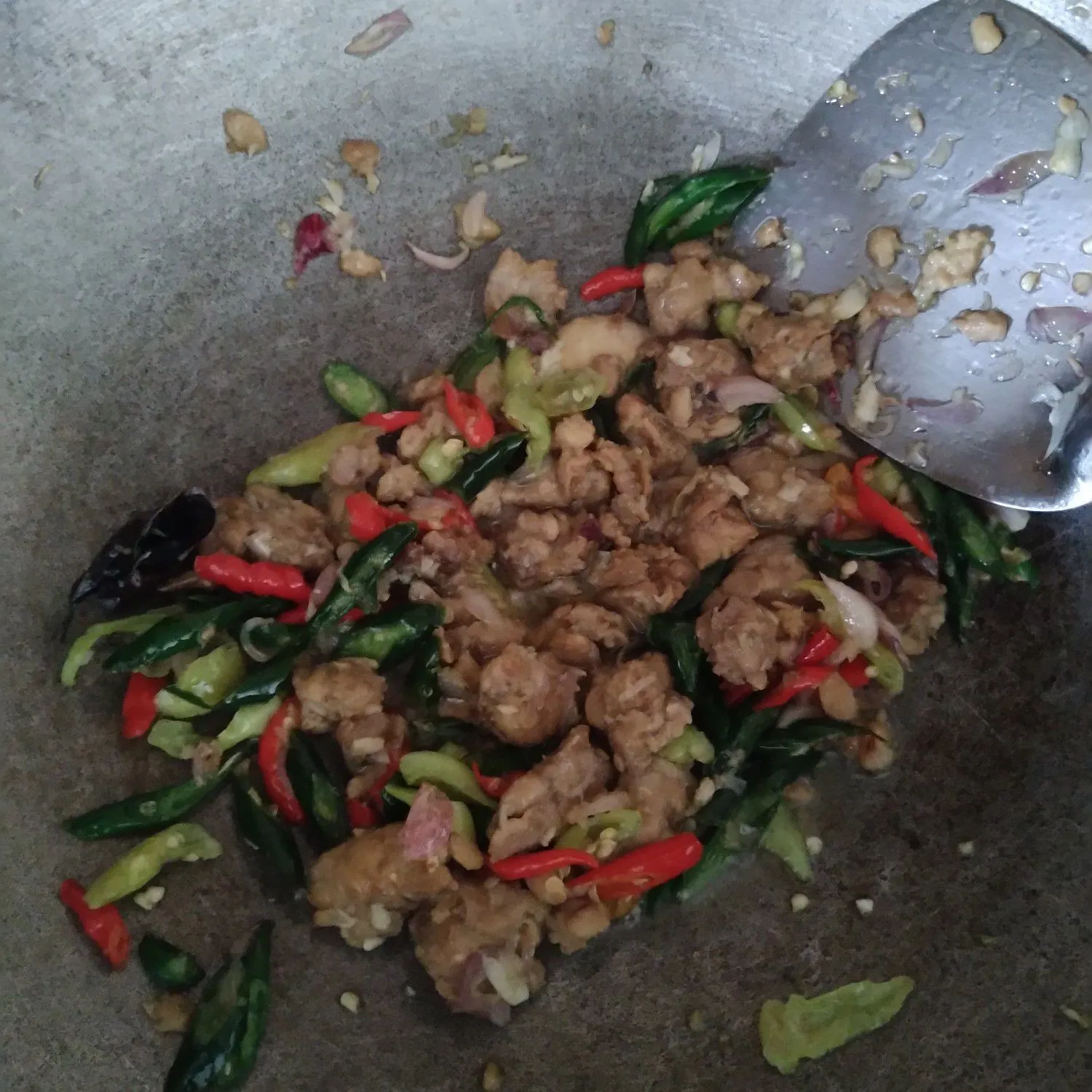 Step 2 Sayur Oyong Jawa