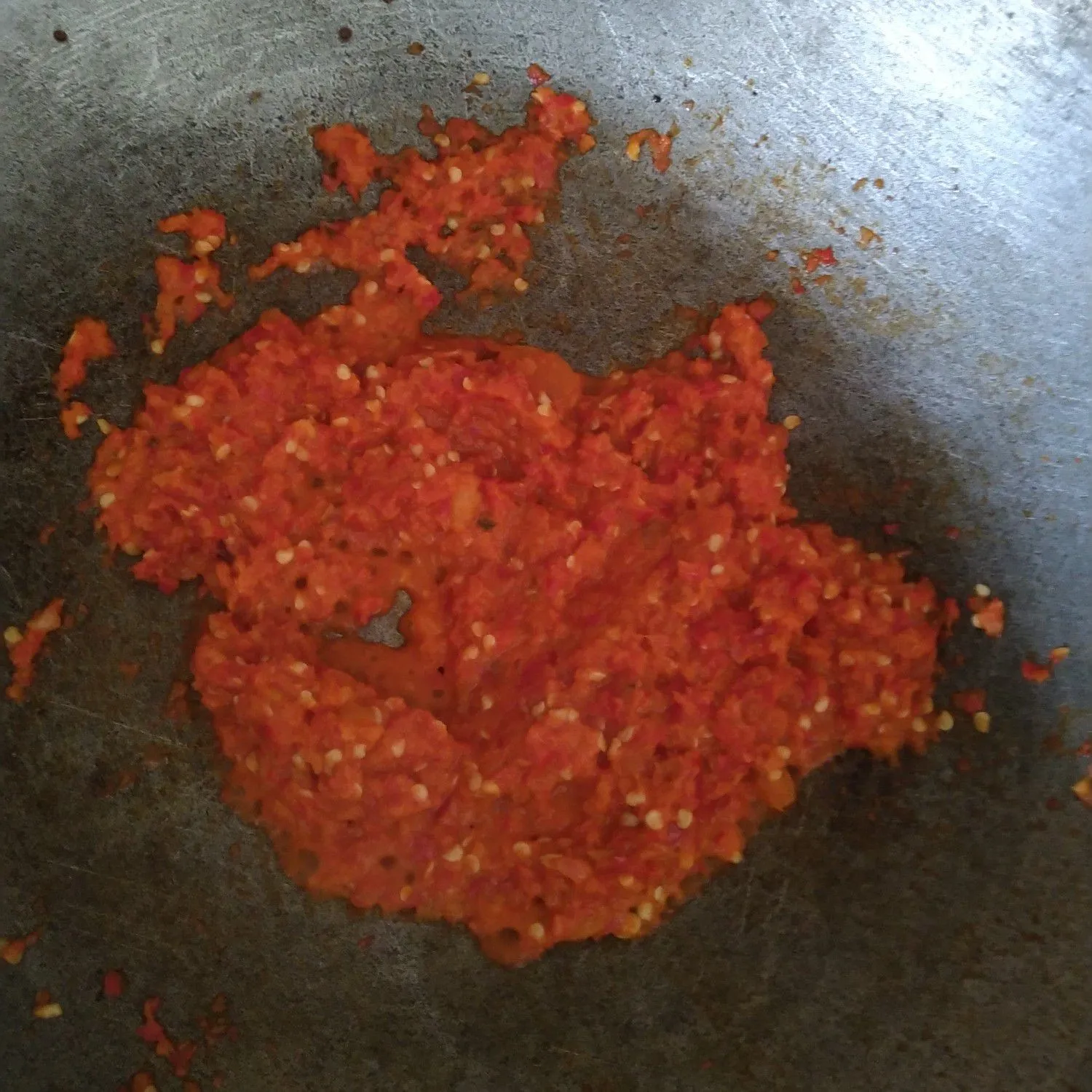 Step 3 Terong Balado Minang