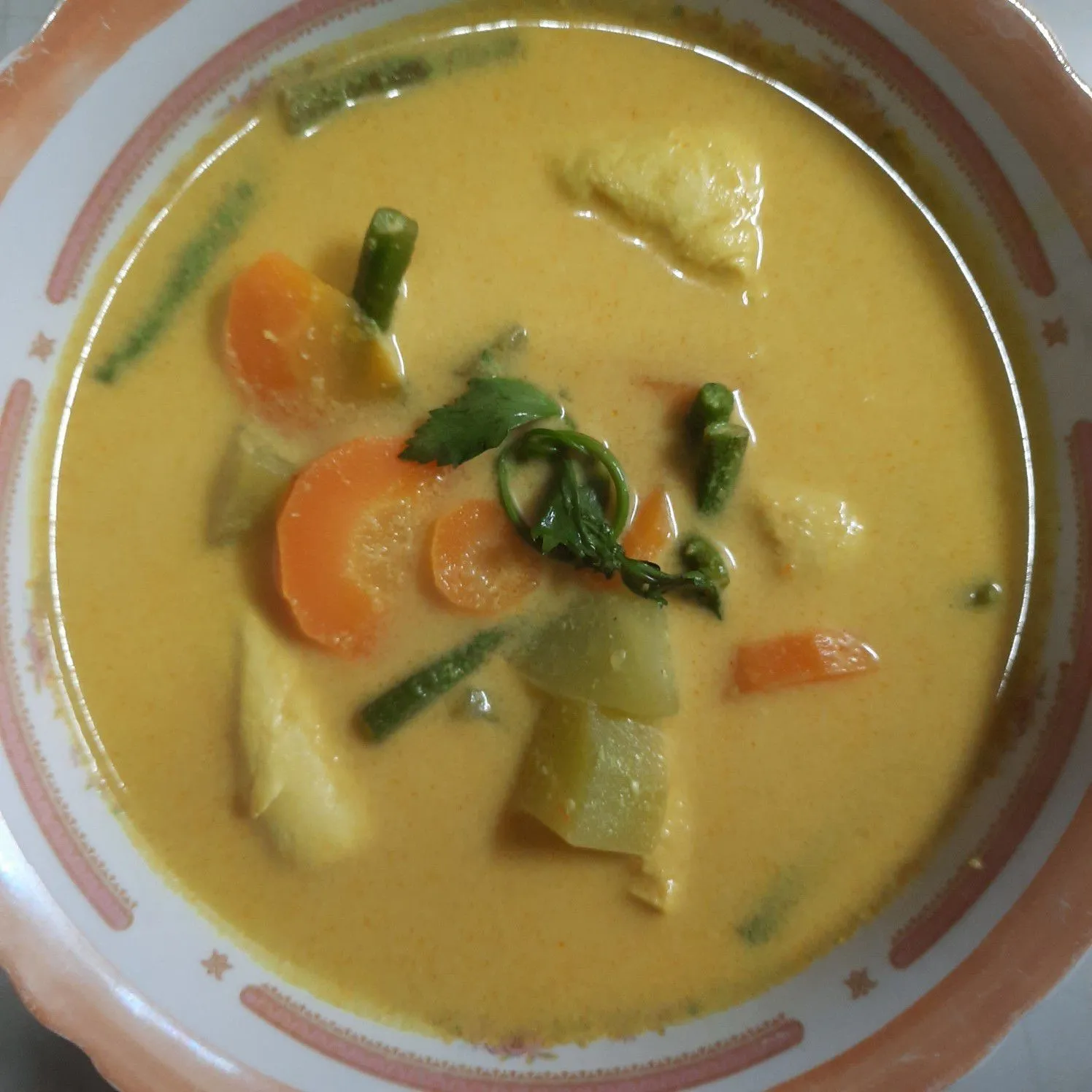 Step 10 Gulai Tahu + Sayur Mayur