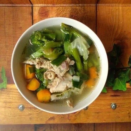 Sop Ayam Sayur #JagoMasakMinggu4