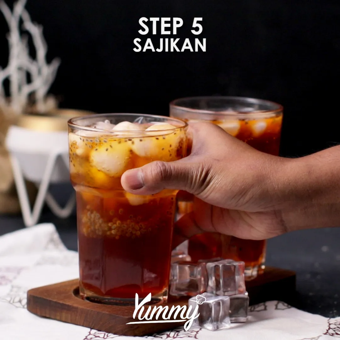 Step 5 Leci Tea Soda