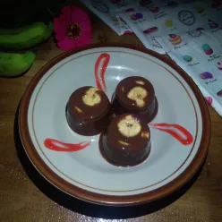 Puding Coklat Pisang #JagoMasakMinggu4