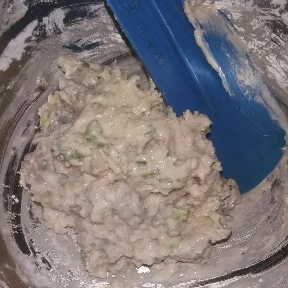 Aduk hingga tercampur rata.