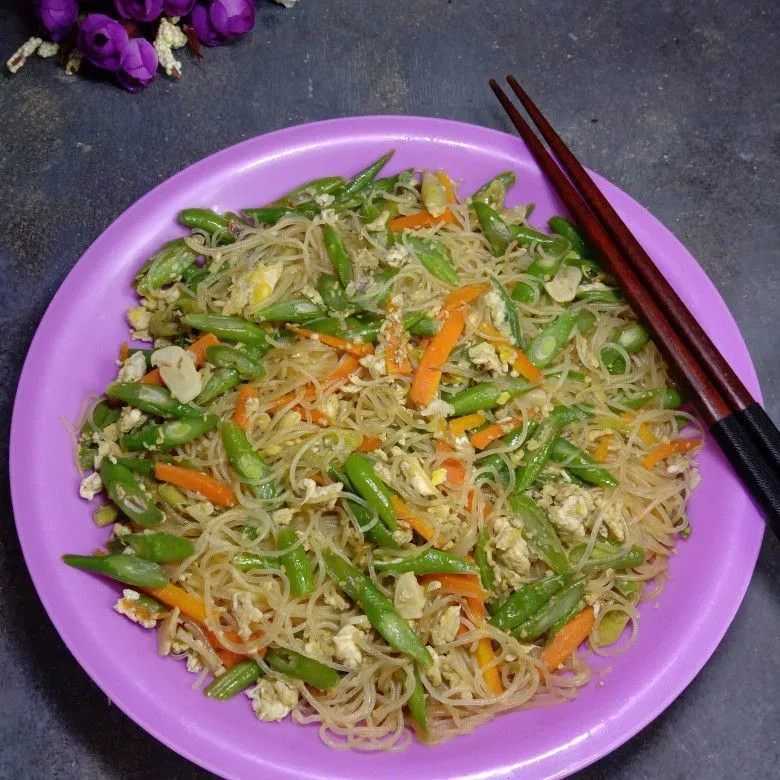 Bihun Goreng Buncis #JagoMasakMinggu4