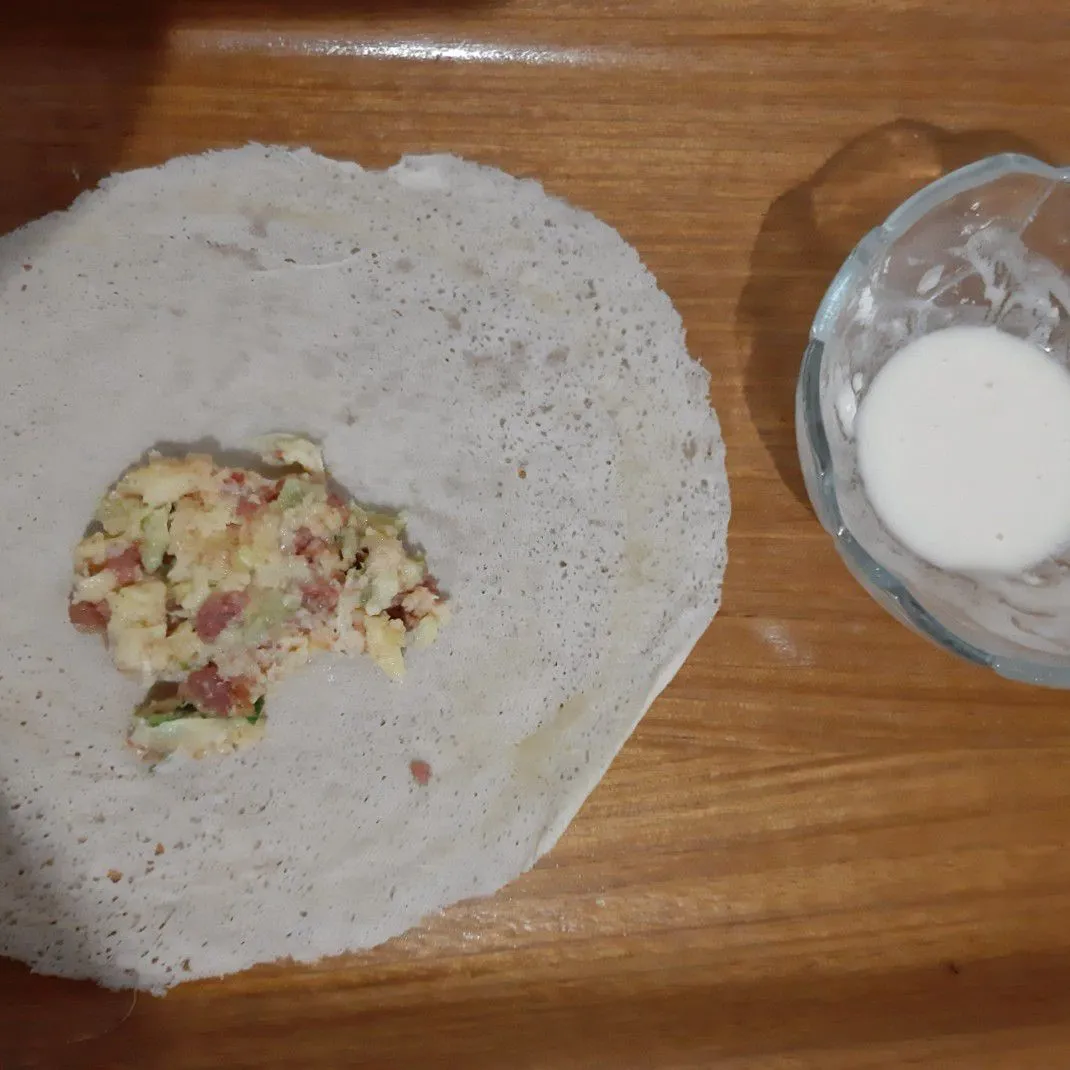 Step 6 Lumpia Martabak Telur