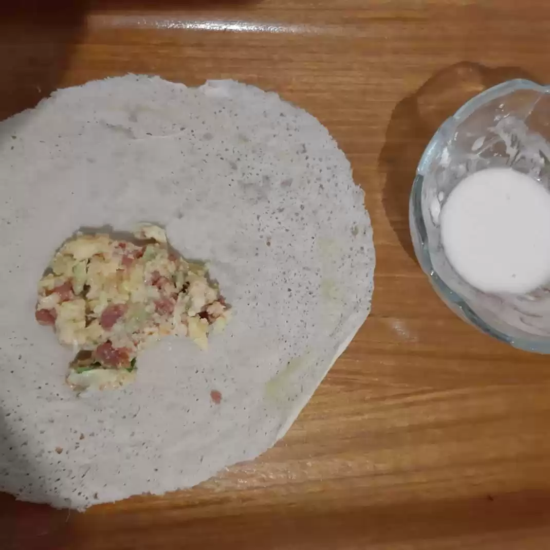 Step 6 Lumpia Martabak Telur