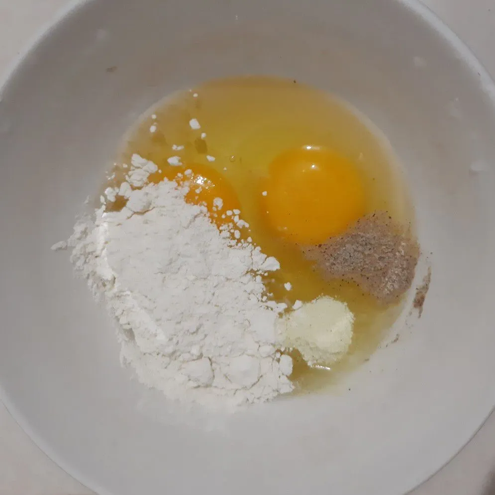 Step 2 Lumpia Martabak Telur