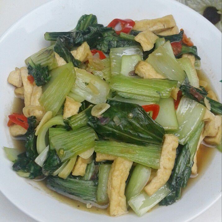 Tumis Pokcoy Tahu #JagoMasakMinggu4