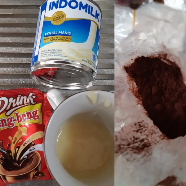 Siapkan semua bahan yang dibutuhkan.