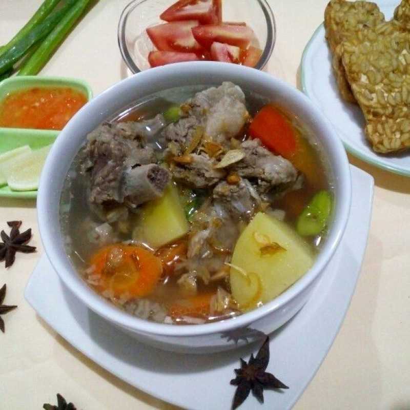 Featured image of post Gambar Sop Tulang Iga Sapi