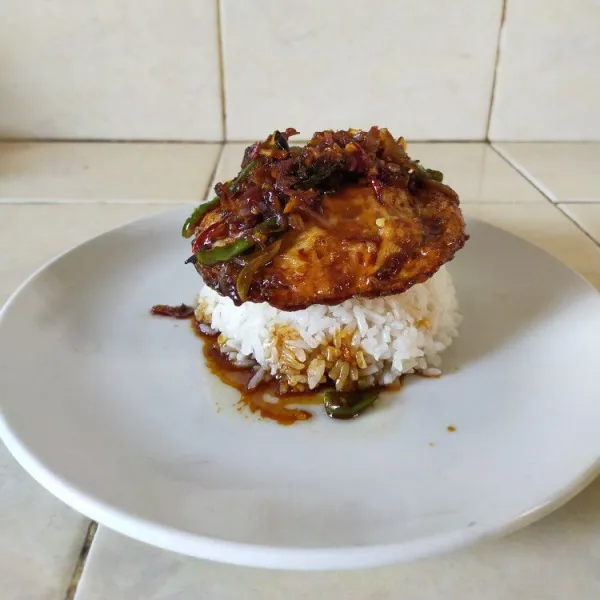 Nasi Telur Ceplok Kecap #JagoMasakMinggu4