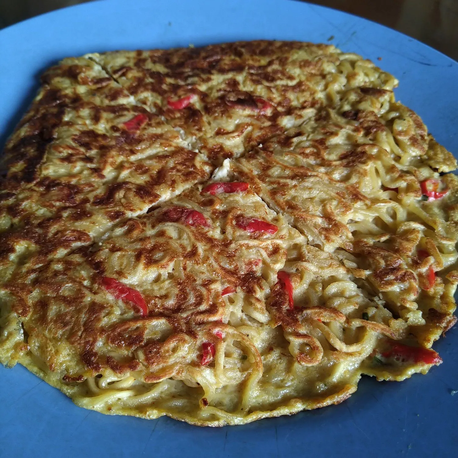 Step 5 Pizza Mie/Omelete Mie