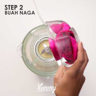 Step 2 Es Alpukat Buah Naga