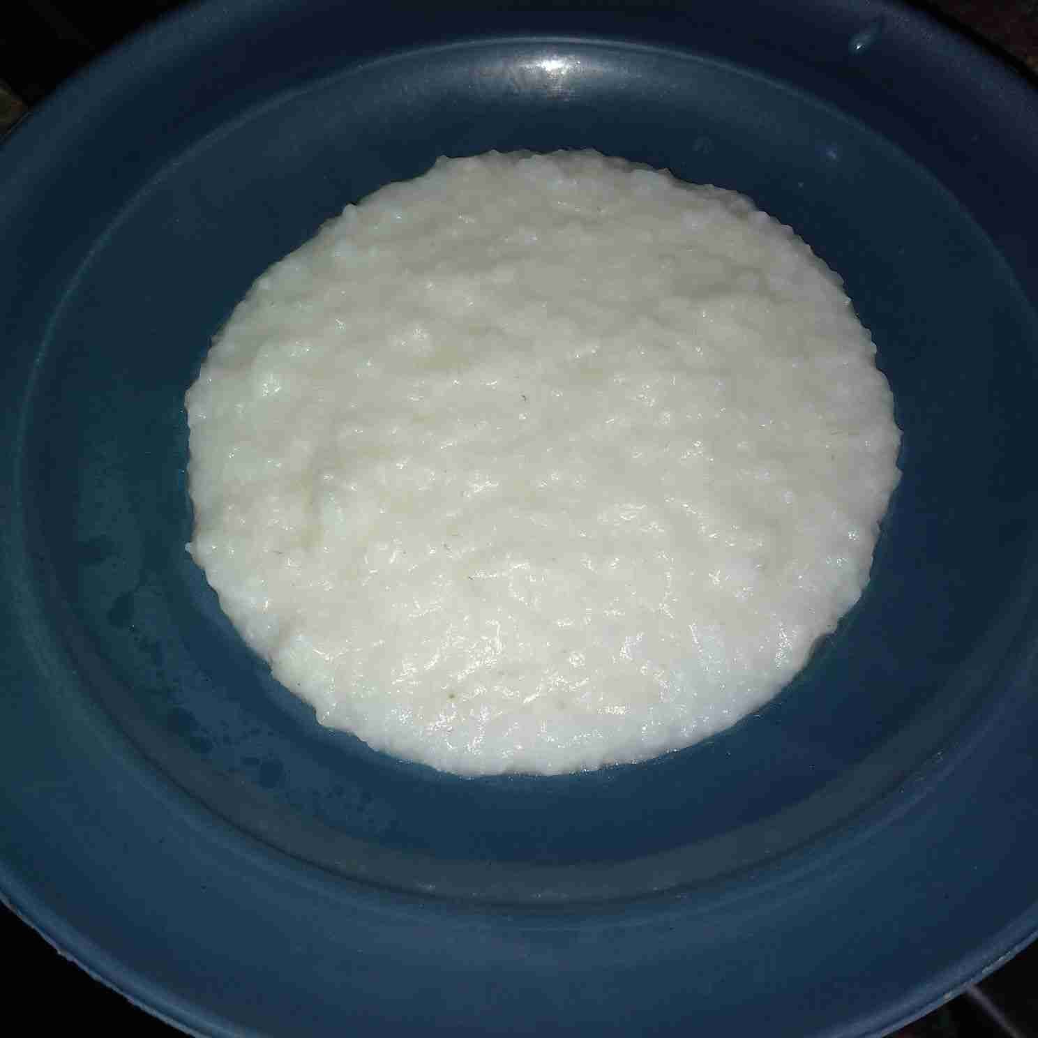 Step 4 Bubur Merah Putih Nasi
