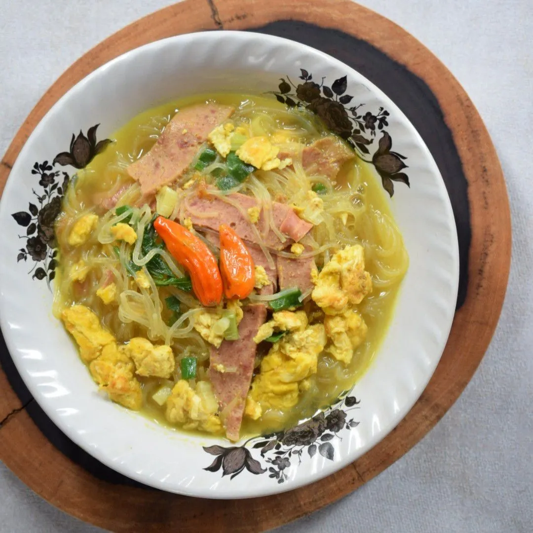 Bihun Jagung Kuah Soto #JagoMasakMinggu4