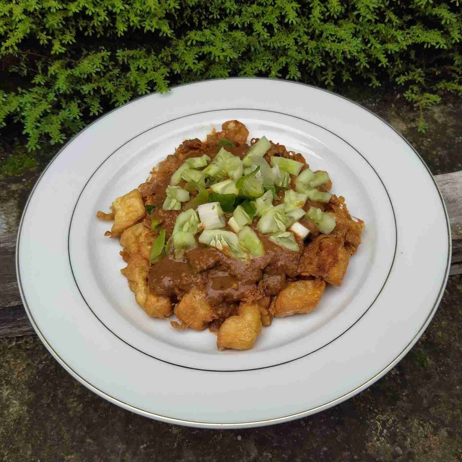 Tahu Telur Bumbu Kacang #JagoMasakMinggu4