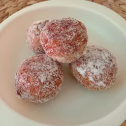 Bomboloni Pisang Tanpa Ulen #JagoMasakMinggu4