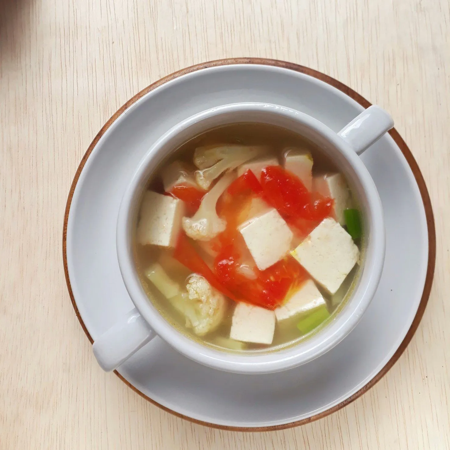 Tofu Soup #JagoMasakMinggu5