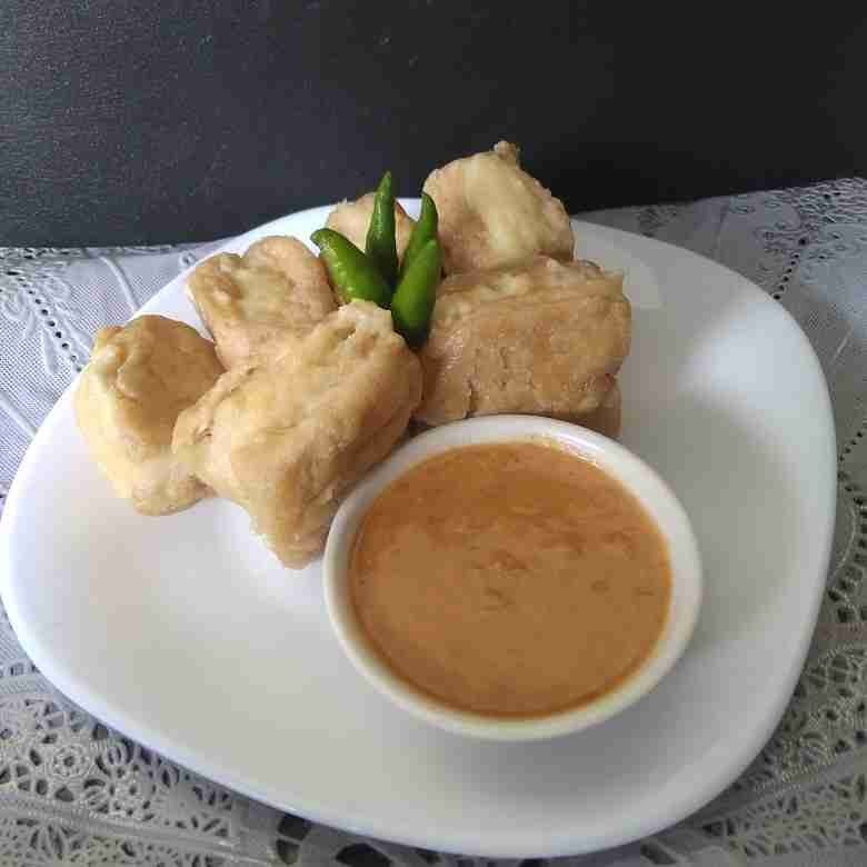 Tahu Baso Saos Kacang