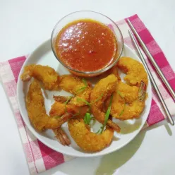 Ebi Furai Saus Padang #JagoMasakMinggu5