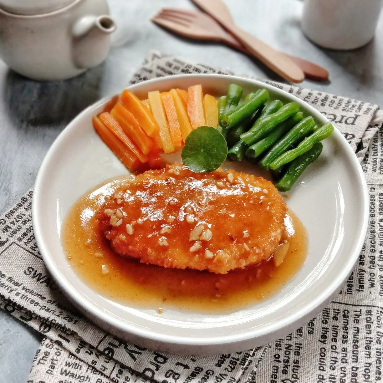 Steak Tahu Krispy #JagoMasakMinggu5