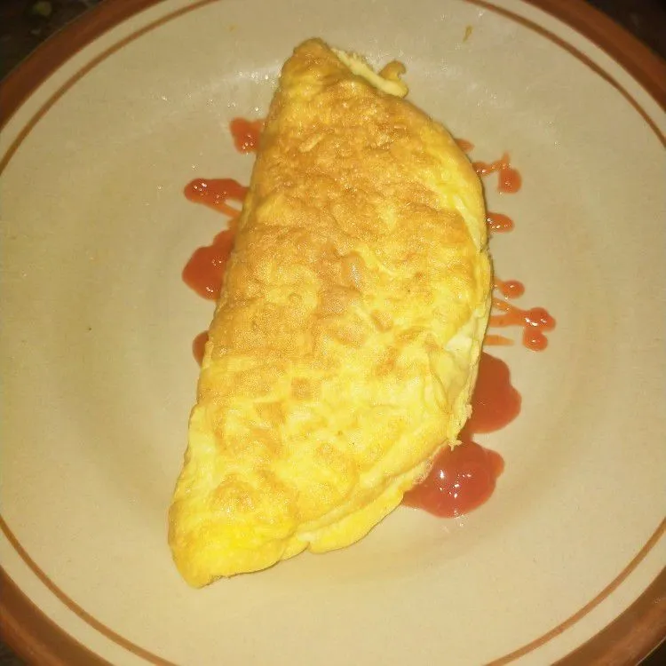 Fluffy Omelette Anak Kosan