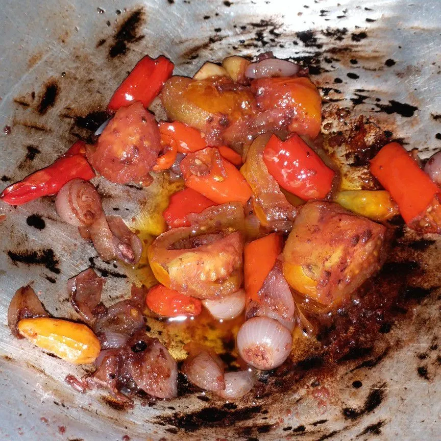 Step 3 Sambal Tomat Lamongan