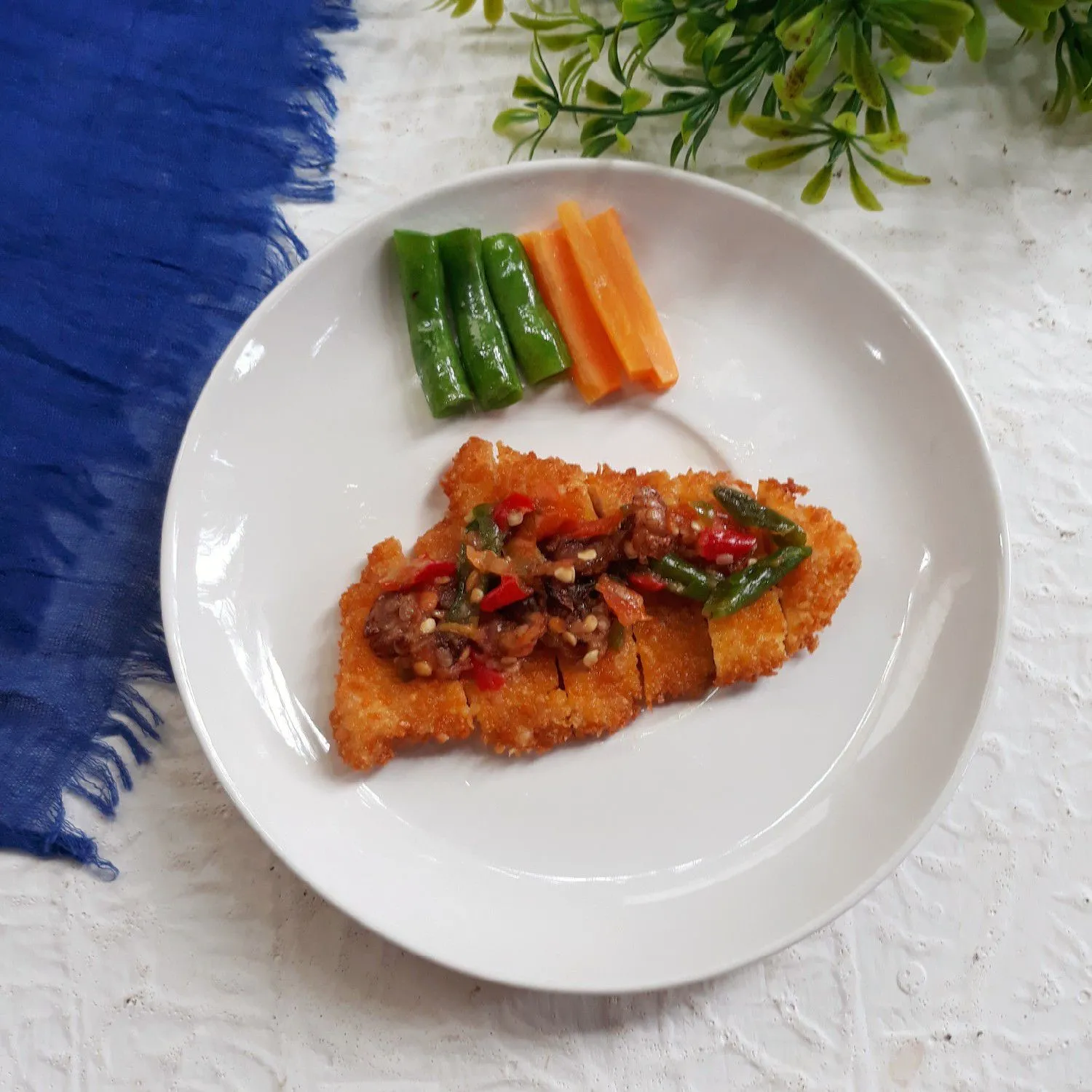 Chickan Katsu Sambal Pecak #JagoMasakMinggu5