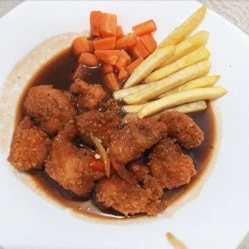 Chiken Katsu Saus Blackpaper #JagoMasakMinggu5