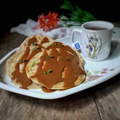 Arabic Paratha Kinca Gula Merah #JagoMasakMinggu5