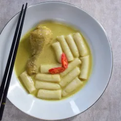 Garaetteok Kuah Opor Ayam #JagoMasakMinggu5