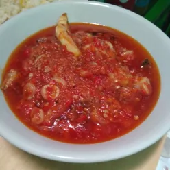 Sambal cumi asin