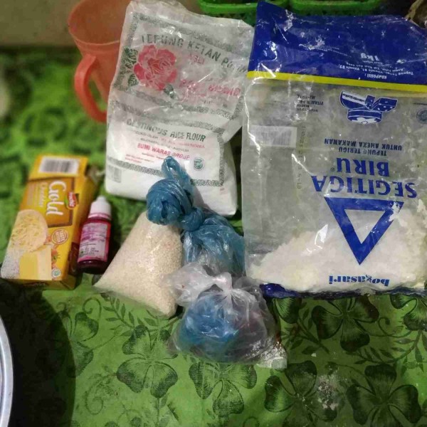 Siapkan bahan - bahannya
