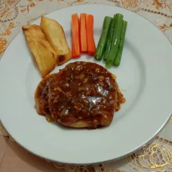 Steak Tempe Lada Hitam #JagoMasakMinggu5