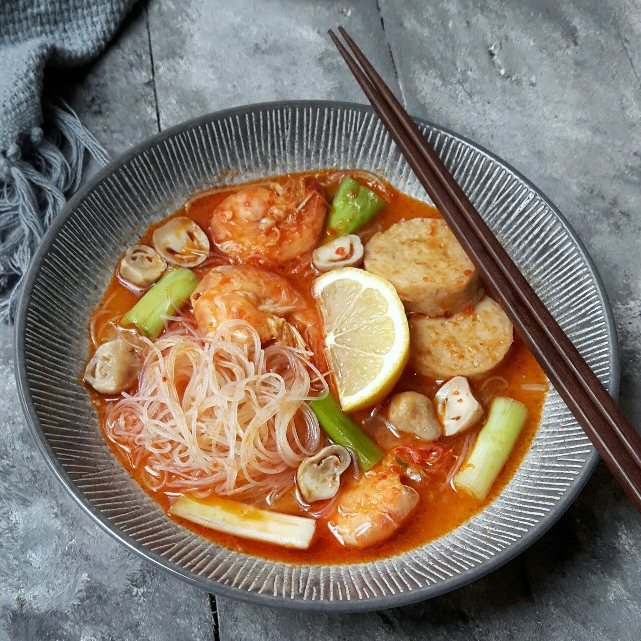 Bihun Kuah Tomyam #JagoMasakMinggu5