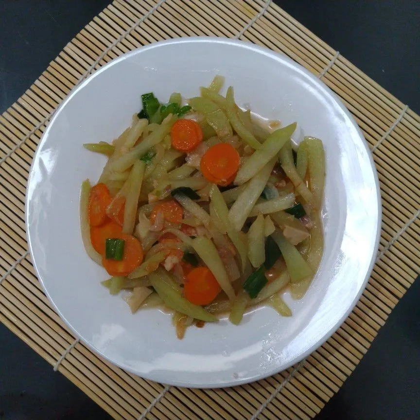 Tumis Labu Siam Saos Teriyaki #JagoMasakMinggu5