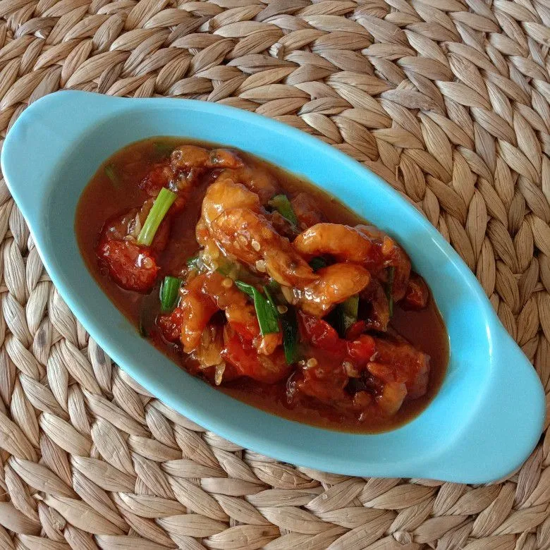 Udang Tepung Saus Bangkok #JagoMasakMinggu5