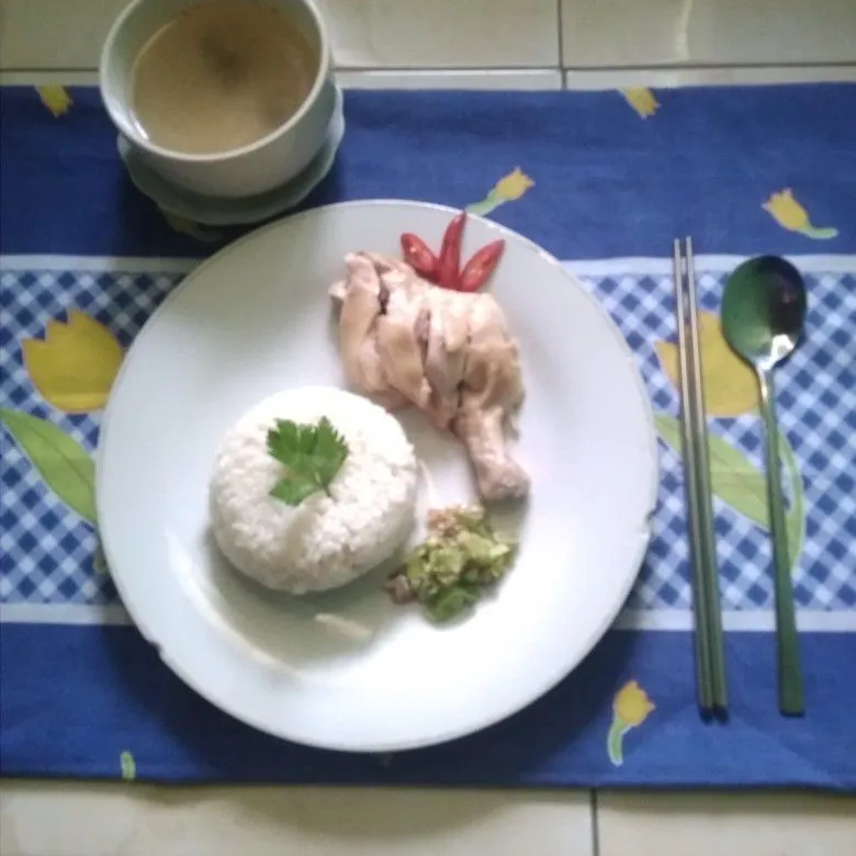 Hainan Chicken Rice #JagoMasakMinggu5
