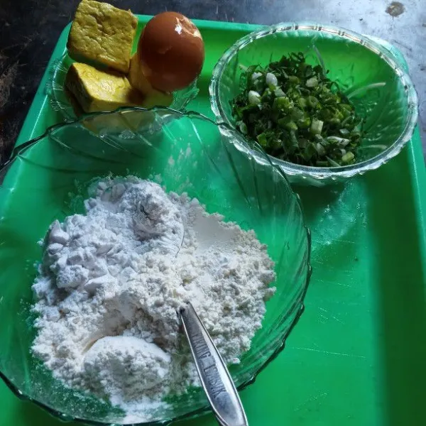Siapkan semua bahan