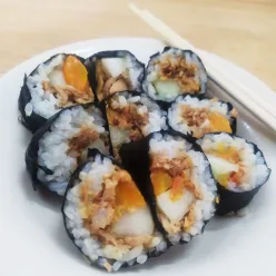 Kimbab Tuna Garlic #JagoMasakMinggu5
