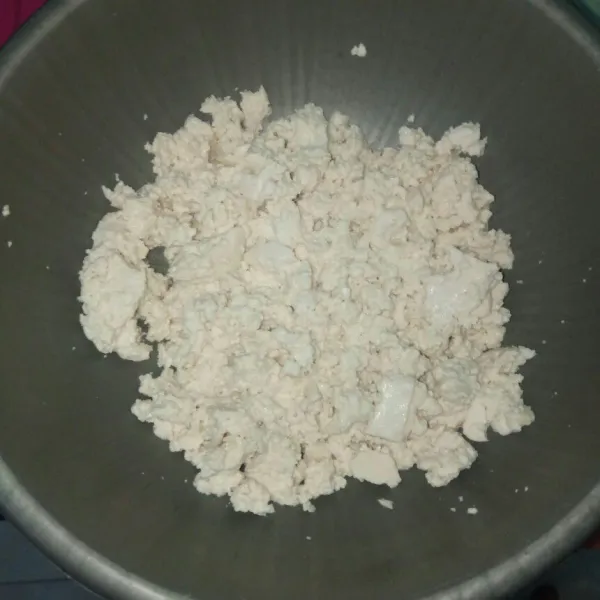 Hancurkan/tumbuk tahu