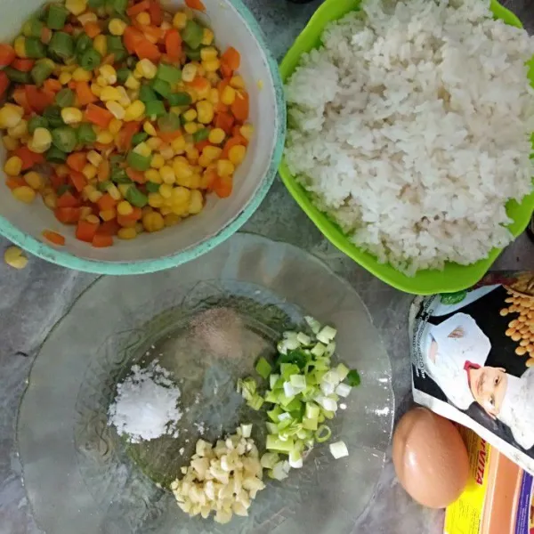 Siapkan semua bahan