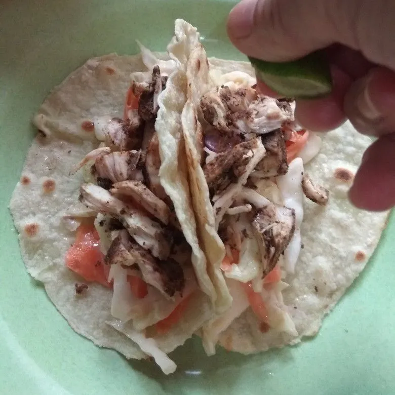 Step 10 Chicken Tandori Taco