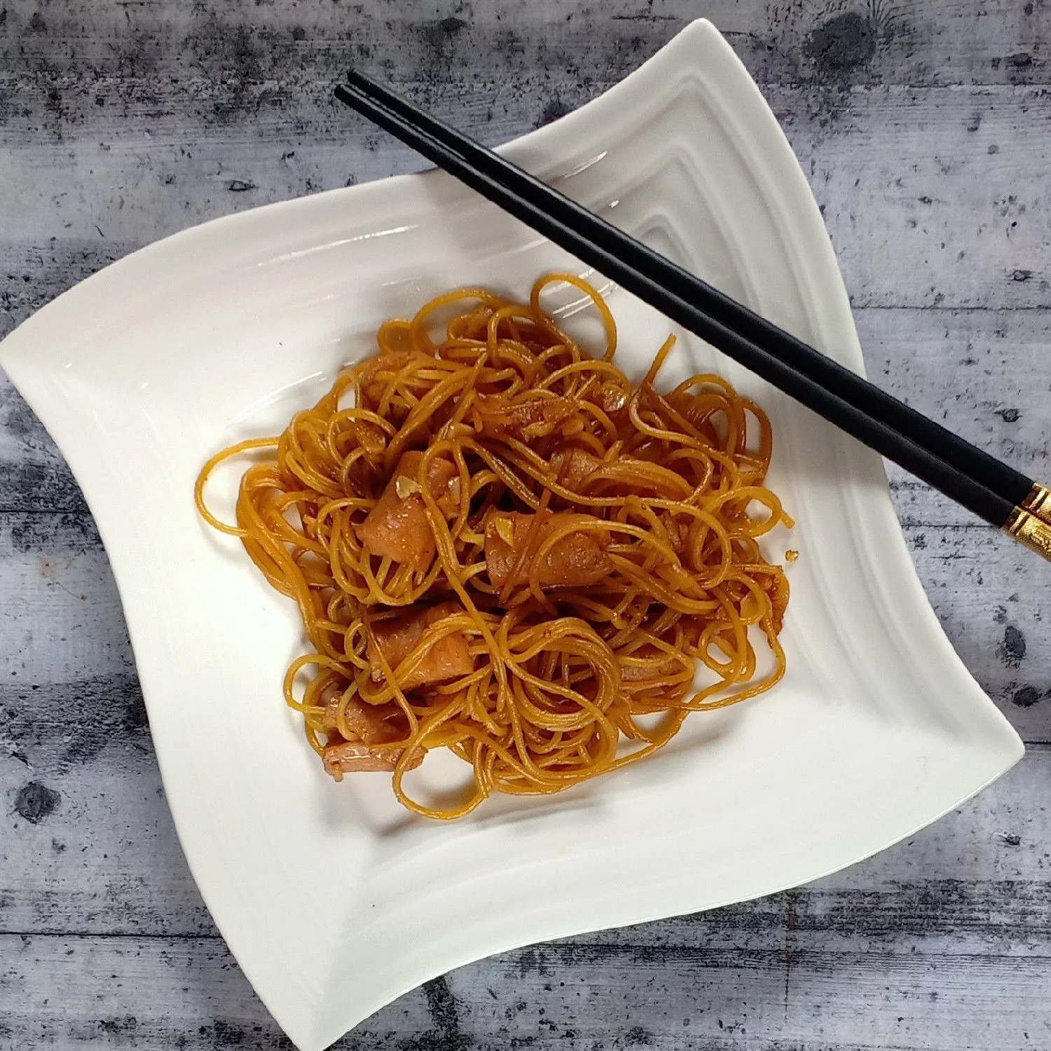 Spaghetti Goreng Oriental #JagoMasakMinggu5